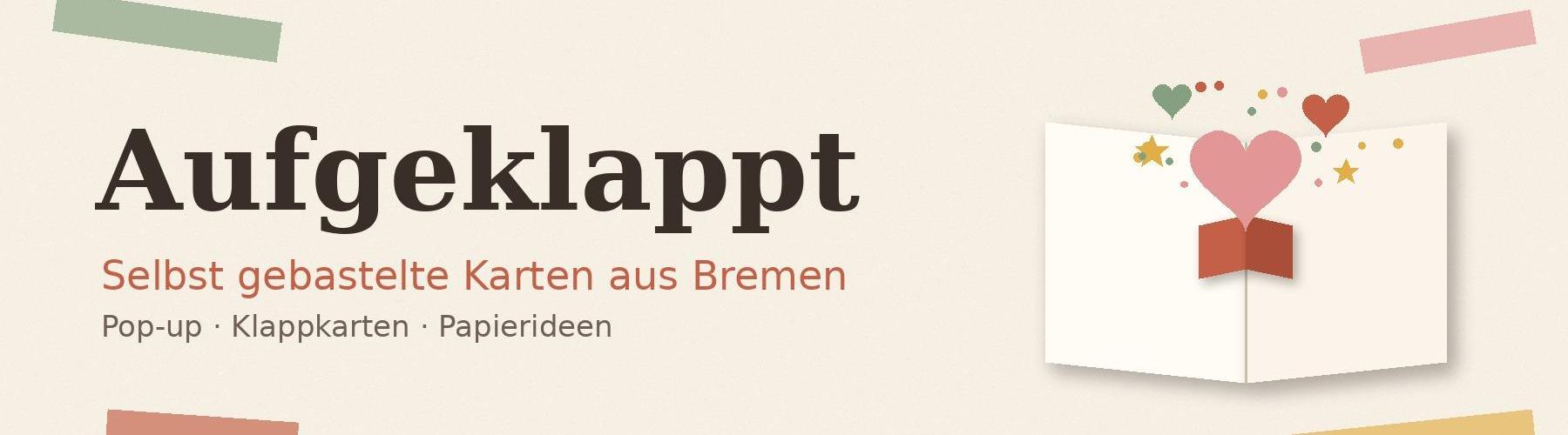 Aufgeklappt
