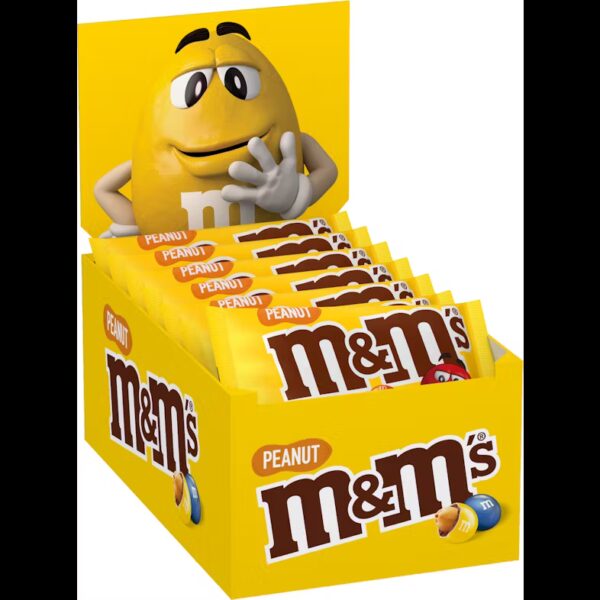 M&M'S Schokolinsen Peanut 24 x 45g (1,08kg)